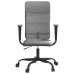 Silla de oficina altura ajustable tela malla y cuero PE gris