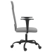 Silla de oficina altura ajustable tela gris claro