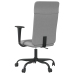 Silla de oficina altura ajustable tela gris claro