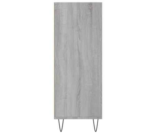 Estantería madera de ingeniería gris Sonoma 69,5x32,5x90 cm