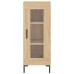 Aparador madera contrachapada color roble Sonoma 34,5x34x90 cm