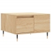 Mesa de centro madera contrachapada roble Sonoma 55x55x36,5 cm