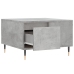 Mesa de centro madera contrachapada gris hormigón 55x55x36,5 cm