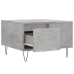 vidaXL Mesa de centro madera contrachapada gris hormigón 55x55x36,5 cm