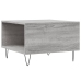 Mesa de centro madera contrachapada gris Sonoma 55x55x36,5 cm