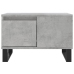 Mesa de centro madera contrachapada gris hormigón 55x55x36,5 cm