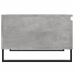 Mesa de centro madera contrachapada gris hormigón 55x55x36,5 cm