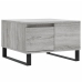 Mesa de centro madera contrachapada gris Sonoma 55x55x36,5 cm