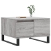 Mesa de centro madera contrachapada gris Sonoma 55x55x36,5 cm