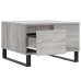 Mesa de centro madera contrachapada gris Sonoma 55x55x36,5 cm