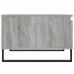 Mesa de centro madera contrachapada gris Sonoma 55x55x36,5 cm