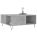 Mesa de centro madera contrachapada gris hormigón 80x80x36,5 cm