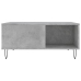 Mesa de centro madera contrachapada gris hormigón 80x80x36,5 cm