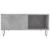 Mesa de centro madera contrachapada gris hormigón 80x80x36,5 cm