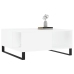 vidaXL Mesa de centro madera contrachapada blanco 80x80x36,5 cm