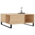 Mesa de centro madera contrachapada roble Sonoma 80x80x36,5 cm