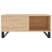 Mesa de centro madera contrachapada roble Sonoma 80x80x36,5 cm