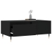 Mesa de centro madera contrachapada negro 90x50x36,5 cm