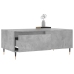 Mesa de centro madera contrachapada gris hormigón 90x50x36,5 cm