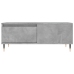 Mesa de centro madera contrachapada gris hormigón 90x50x36,5 cm