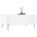 Mesa de centro madera contrachapada blanco 90x50x36,5 cm