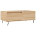 Mesa de centro madera contrachapada roble Sonoma 90x50x36,5 cm