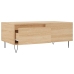 Mesa de centro madera contrachapada roble Sonoma 90x50x36,5 cm