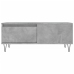 Mesa de centro madera contrachapada gris hormigón 90x50x36,5 cm