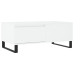 Mesa de centro madera contrachapada blanco 90x50x36,5 cm