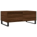 Mesa de centro madera contrachapada marrón roble 90x50x36,5 cm