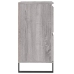 Aparador de madera contrachapada gris Sonoma 60x35x70 cm