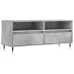 Mueble de TV madera contrachapada gris hormigón 100x34,5x44,5cm