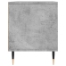 Mueble de TV madera contrachapada gris hormigón 100x34,5x44,5cm