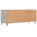 Mueble de TV madera contrachapada gris hormigón 100x34,5x44,5cm