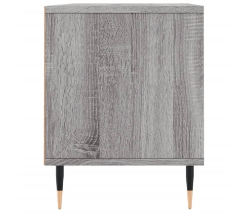 Mueble de TV madera contrachapada gris Sonoma 100x34,5x44,5 cm