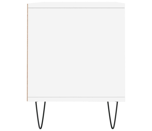 Mueble para TV madera contrachapada blanco 100x34,5x44,5 cm