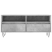 Mueble de TV madera contrachapada gris hormigón 100x34,5x44,5cm