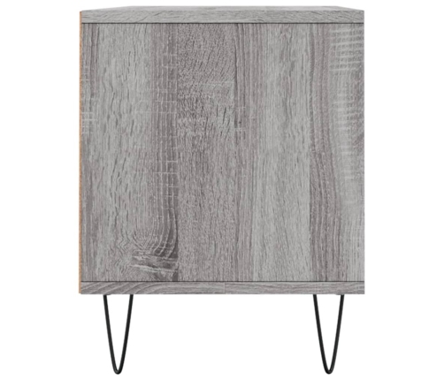 Mueble de TV madera contrachapada gris Sonoma 100x34,5x44,5 cm