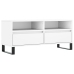 Mueble para TV madera contrachapada blanco 100x34,5x44,5 cm