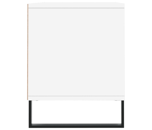 Mueble para TV madera contrachapada blanco 100x34,5x44,5 cm