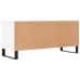 Mueble para TV madera contrachapada blanco 100x34,5x44,5 cm