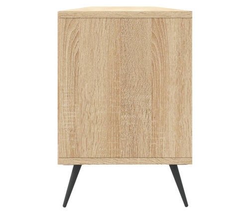 Mueble de TV madera contrachapada roble Sonoma 150x30x44,5 cm