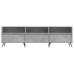 vidaXL Mueble de TV madera contrachapada gris hormigón 150x30x44,5 cm