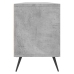 vidaXL Mueble de TV madera contrachapada gris hormigón 150x30x44,5 cm