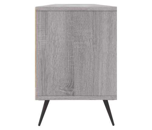 Mueble para TV madera contrachapada gris Sonoma 150x30x44,5 cm