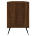 Mueble de TV madera contrachapada roble marrón 150x30x44,5 cm