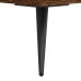 Mueble de TV madera contrachapada roble marrón 150x30x44,5 cm
