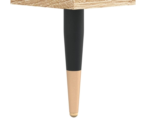 Mueble de TV madera contrachapada roble Sonoma 150x30x44,5 cm