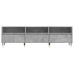 Mueble de TV madera contrachapada gris hormigón 150x30x44,5 cm