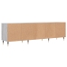 Mueble para TV madera contrachapada gris Sonoma 150x30x44,5 cm